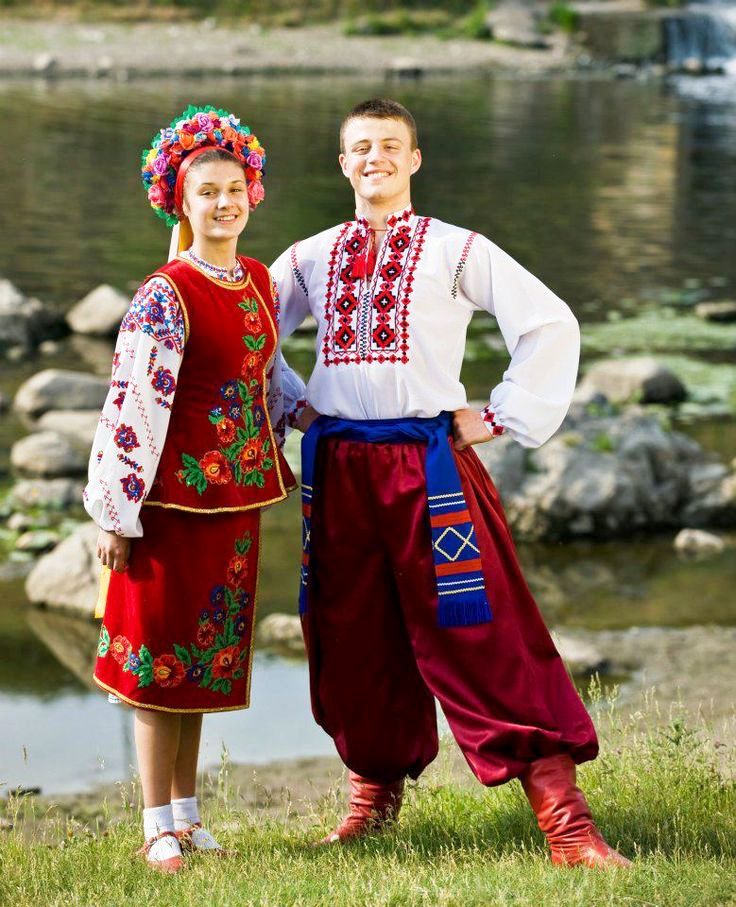 Typical appearance of people in Ukraine